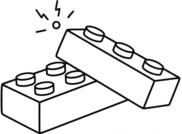 Building blocks illustration