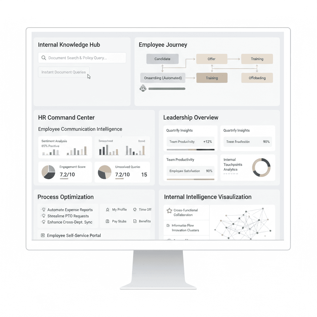 In-House Agent - Internal intelligence and organizational dashboard